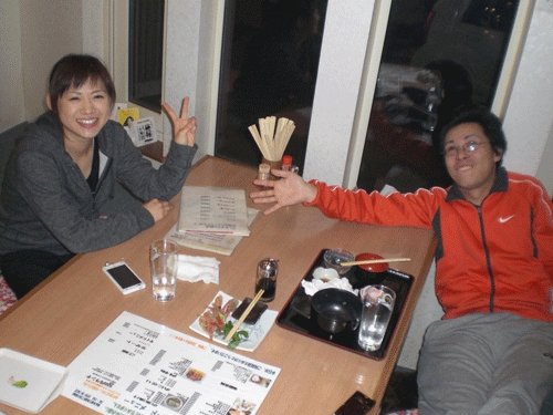 昨夜のお客さま！仲間のカップル♪