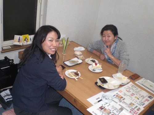 昨夜のお客!女子会(笑)♪