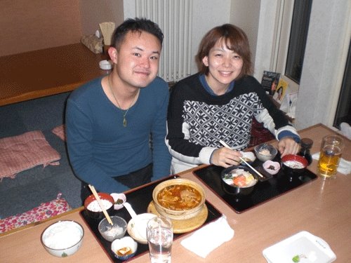 昨夜のお客さま!笑顔をありがとうございます♪