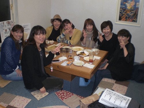 昨夜のお客さま!女子会♪