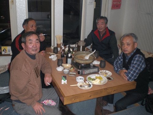 昨夜のお客さま!今年もお世話になりました♪