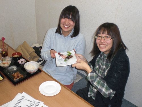 昨夜のお客さま!ぶどう海老プレゼント♪