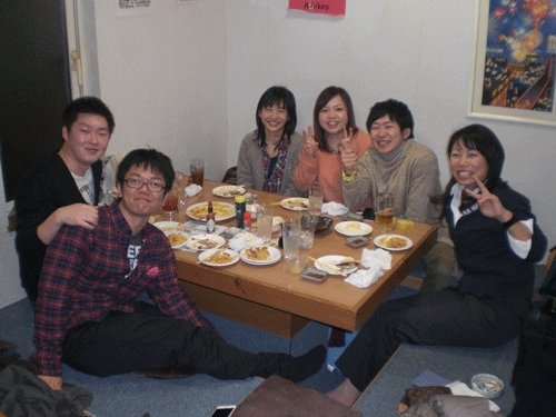 昨夜のお客さま!宴会をありがとうございます♪