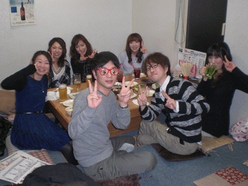 昨夜のお客さま!笑顔がいっぱ～いの宴会♪