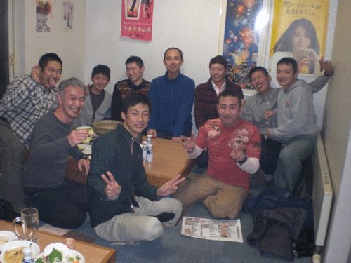 昨夜のお客さま!宴会をありがとうございました♪