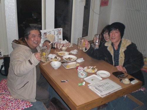 昨夜のお客さま!前から気には・・・♪