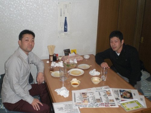 昨夜のお客さま!おひさしぶりの常連さん♪