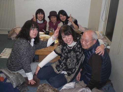 昨夜のお客さま!今年もお世話になりました♪