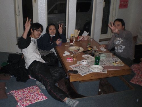 昨夜のお客さま！仲間達♪