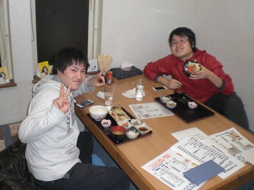 昨夜のお客さま!うに丼980円だぞ♪