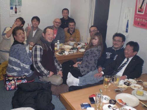 昨夜のお客さま!宴会をありがとうございました♪