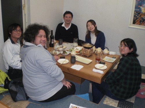 昨夜のお客さま!我は葉加瀬太郎じゃ♪