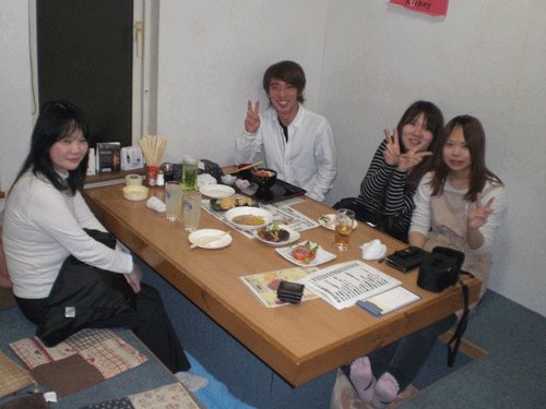 昨夜のお客さま!ご家族で♪