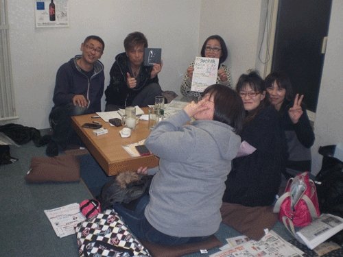 昨夜のお客さま!タイヤ交換ならお任せを♪