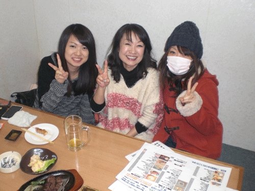 昨夜のお客さま!お誕生会そしてサプライズ♪