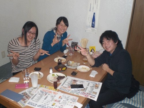 昨夜のお客さま!若いお客さま♪