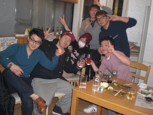 昨夜のお客さま!同年代同士のコラボ♪