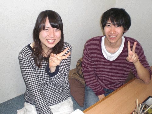 昨夜のお客さま!カップルでご来店♪