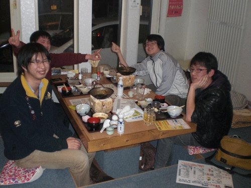 昨夜のお客さま!今夜は〆にうに丼だぁ♪