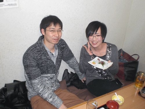 昨夜のお客さま！お誕生日にぶどう海老プレゼント♪