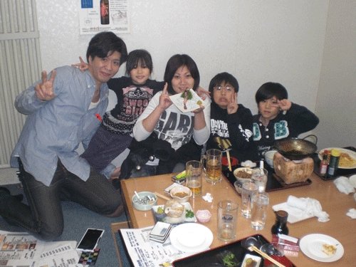 昨夜のお客さま!お誕生日にぶどう海老プレゼント♪