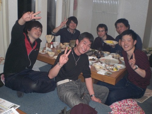 昨夜のお客さま!歓送迎会♪