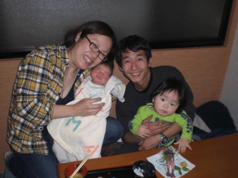 昨夜のお客さま!出産、そして転勤♪