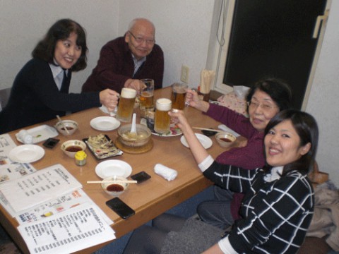 昨夜のお客さま!お誕生日にぶどう海老プレゼント♪