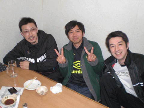 昨夜のお客さま!こよなくバドミントンを愛する♪