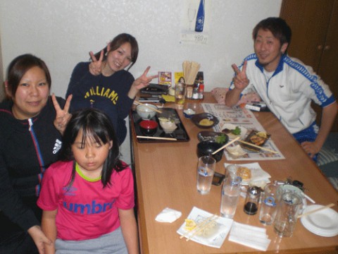 昨夜のお客さま!若い仲間達♪