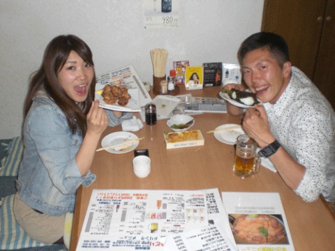 昨夜のお客さま!美女と野獣♪