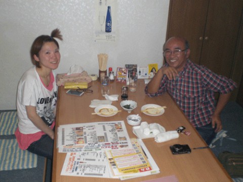 昨夜のお客さま!カンボジアへ♪