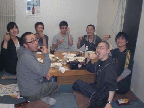 昨夜のお客さま!またもロシアンルーレット♪