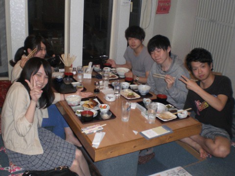 昨夜のお客さま! 夜でも定食を召し上がれます♪