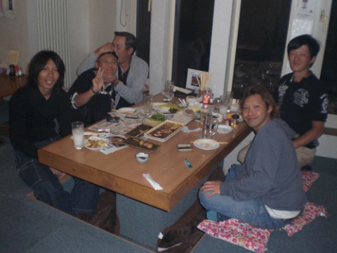 昨夜のお客さま!食べちゃうぞぅ♪