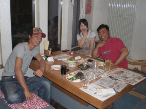 昨夜のお客さま!札幌からお仕事で♪