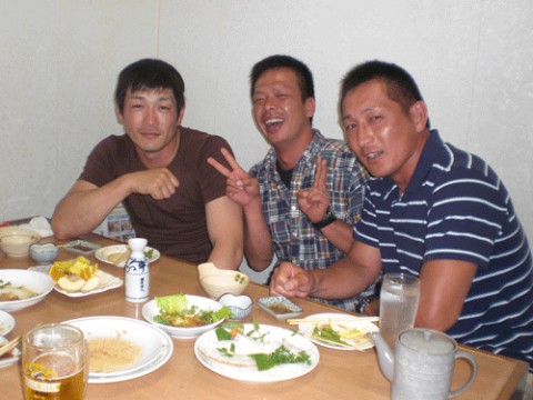 昨夜のお客さま!筋肉質のお客さま♪