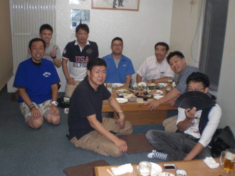 昨夜のお客さま!宴会をありがとうございます♪