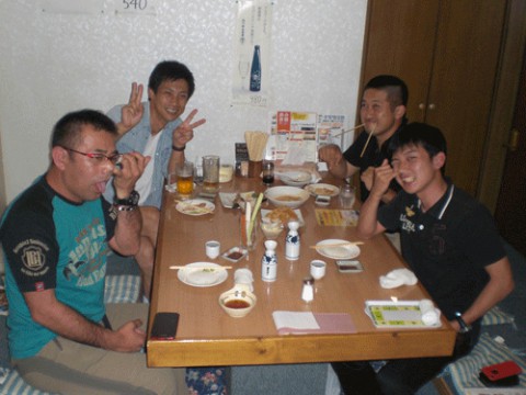 昨夜のお客さま!楽しいお客さま♪