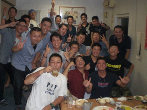 昨夜のお客さま!宴会をありがとうございました♪