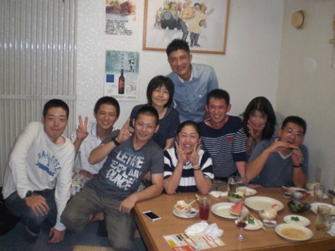 昨夜のお客さま!宴会をありがとうございます♪