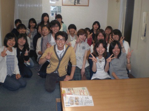 昨夜のお客さま!若い笑顔の宴会♪