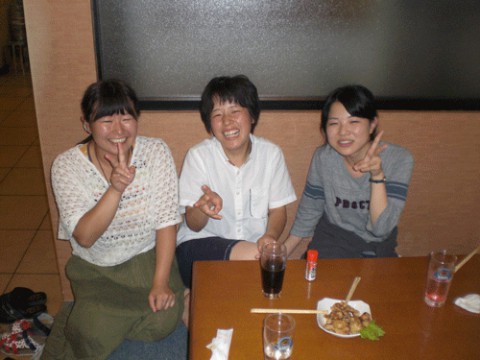 昨夜のお客さま!お友達と♪