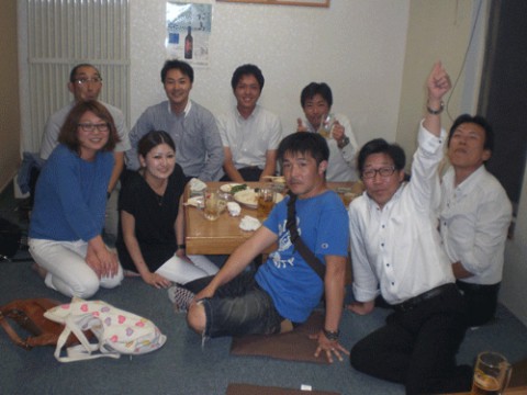 昨夜のお客さま!職場の宴会♪