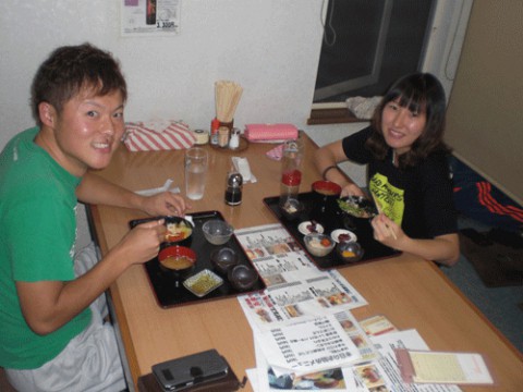 昨夜のお客さま!カップルでご来店♪