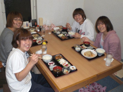 昨夜のお客さま!女性4人でご来店♪