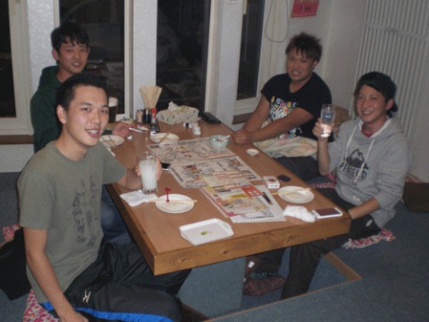 昨夜のお客さま!若いお客さま♪