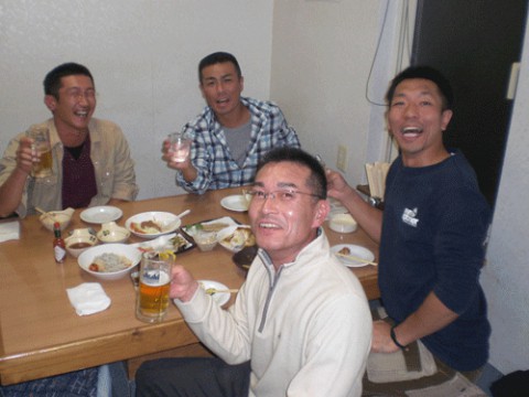 昨夜のお客さま!青森県人会♪