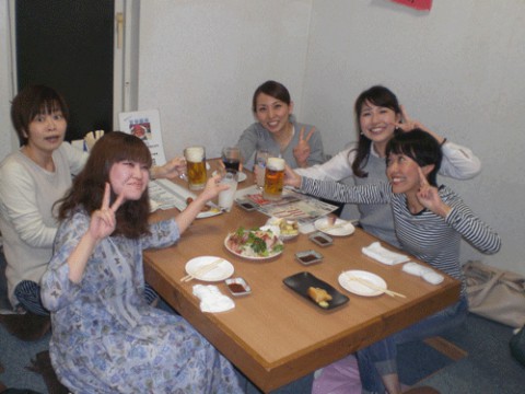 昨夜のお客さま!今夜も女子会♪