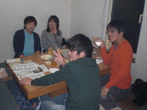 昨夜のお客さま!若い常連さん